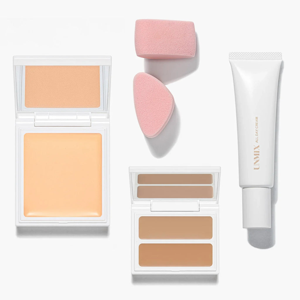 UNMIX Tokyo Beauty Box showcasing premium skincare products for radiant and healthy skin