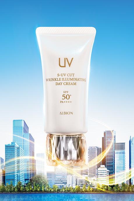 アルビオンSUPER UV CUT DAY CREAM 50g Albion S-UV Cut Day Cream - Wrinkle Defense & Radiance