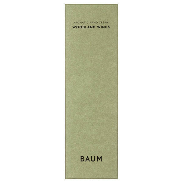 Luxurious aromatic Baum hand cream for clean beauty enthusiasts, enriching skin with natural ingredients.