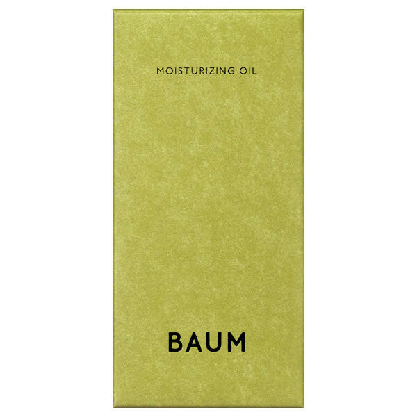 Baum Moisturizing Oil in a sleek bottle, nourishing and hydrating skin for lasting softness and radiance.