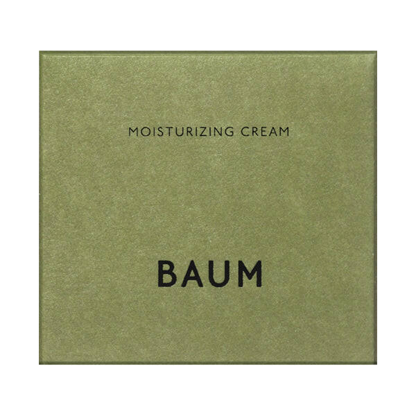 Baum Moisturizing Cream on a white background, hydrating skincare solution for soft and healthy skin