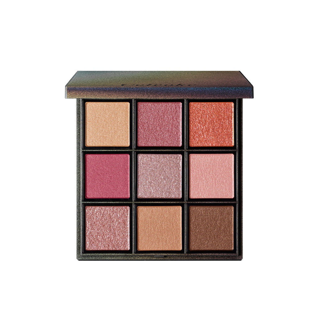 Celvoke Expressive Eyes eyeshadow palette, high-pigment colors for bold and sophisticated eye makeup looks.