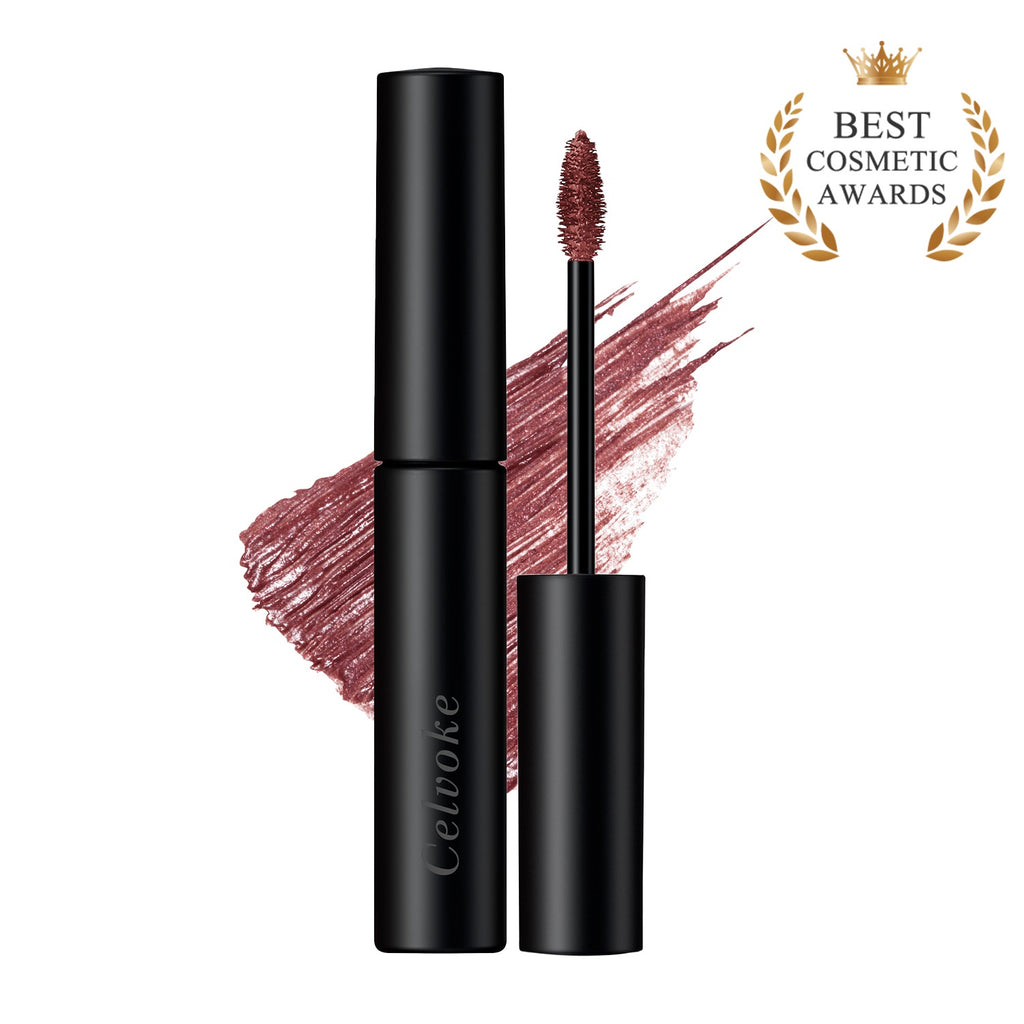 Celvoke Eyebrow Mascara enhances natural brows with long-lasting color and definition for a refined, polished look.