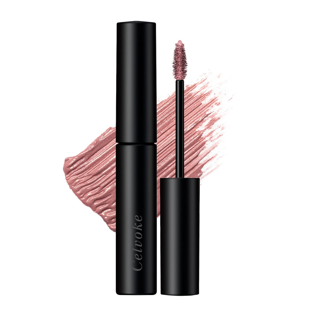 Celvoke Eyebrow Mascara enhances natural brows with long-lasting color and definition for a refined, polished look.