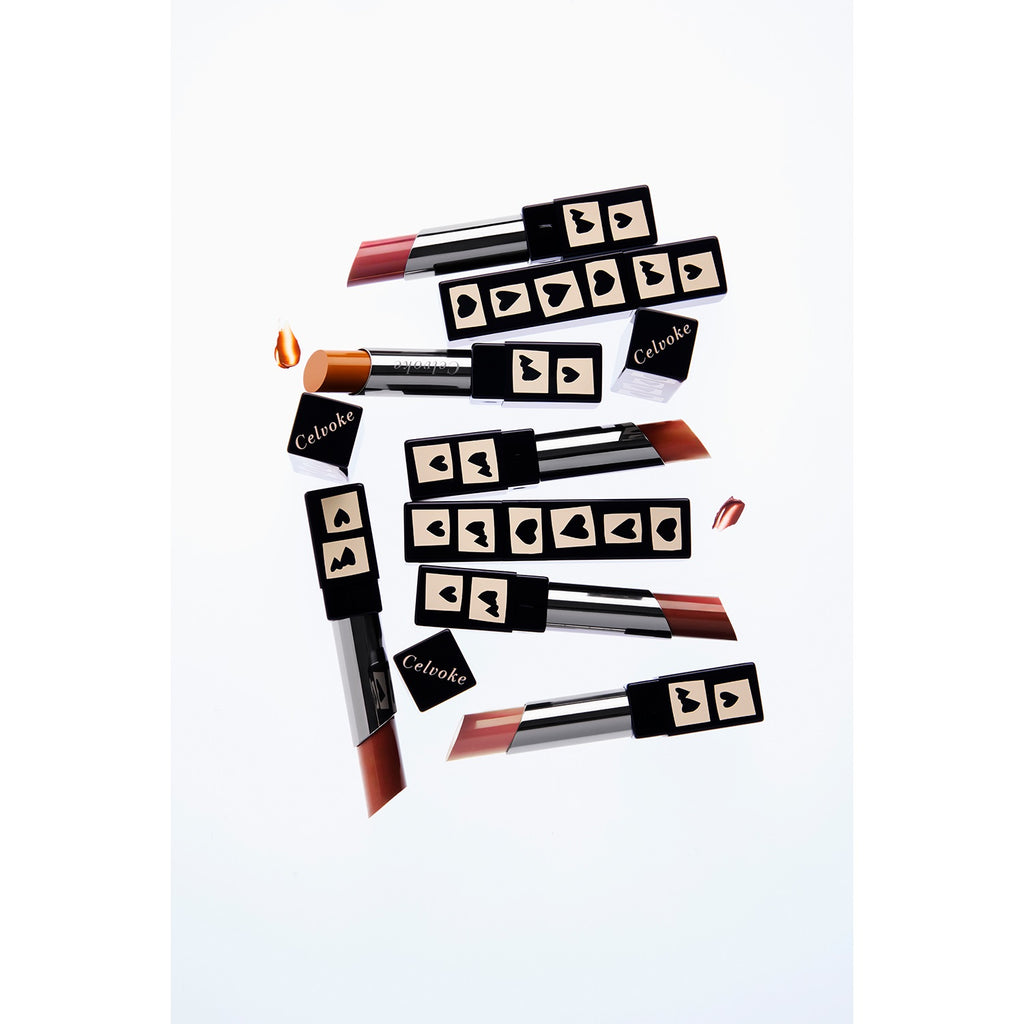 Celvoke Liberated Matte Lips N lipstick showcasing rich color and long-lasting matte finish for elegant makeup