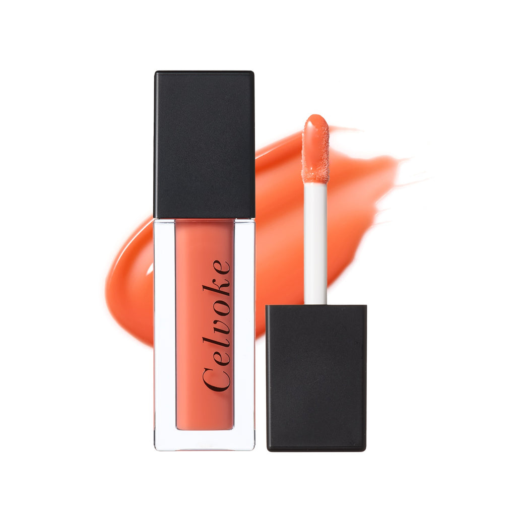 Celvoke Lip Drop lipstick features a hydrating formula and delivers vibrant, long-lasting color for elegant lips.