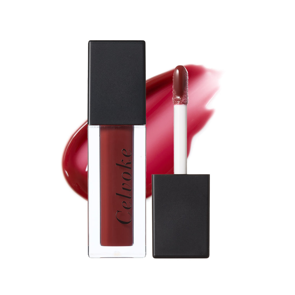 Celvoke Lip Drop lipstick features a hydrating formula and delivers vibrant, long-lasting color for elegant lips.