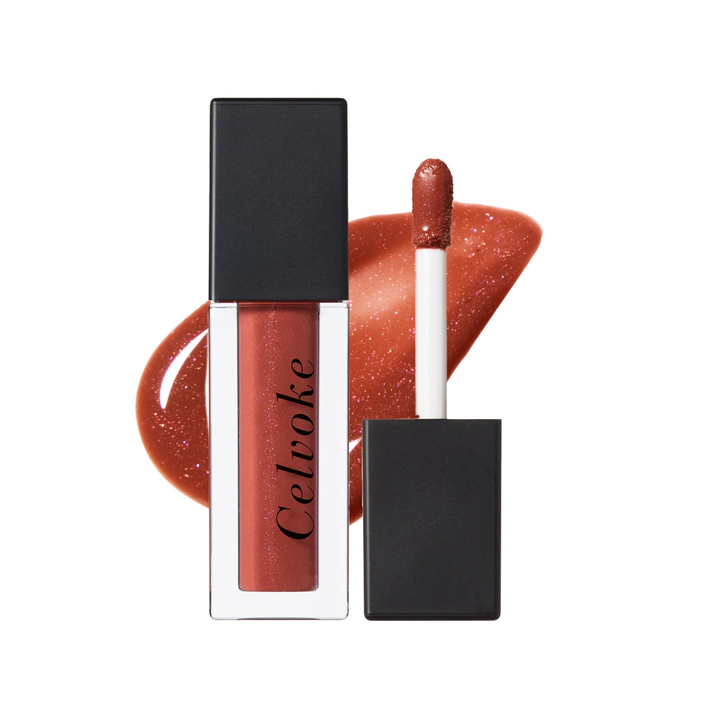 Celvoke Lip Drop lipstick features a hydrating formula and delivers vibrant, long-lasting color for elegant lips.