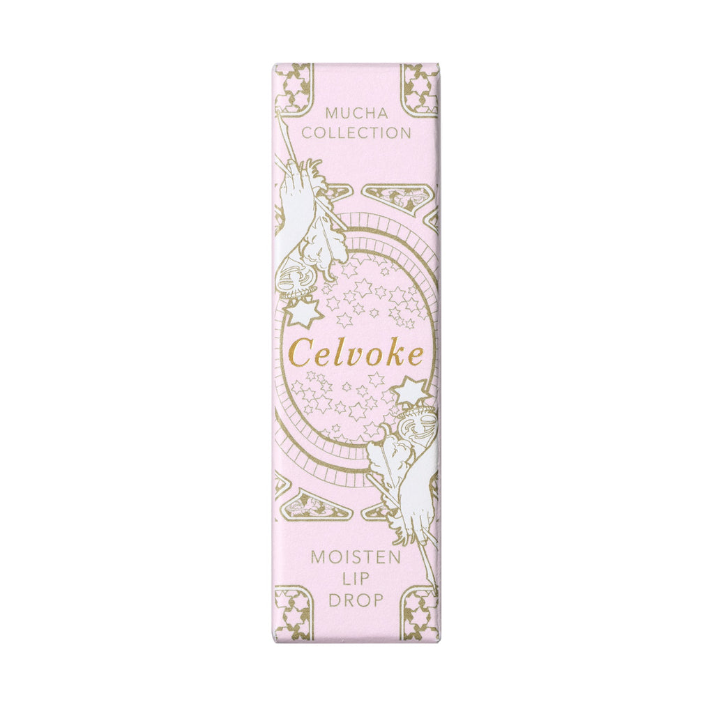 Celvoke Lip Drop lipstick features a hydrating formula and delivers vibrant, long-lasting color for elegant lips.
