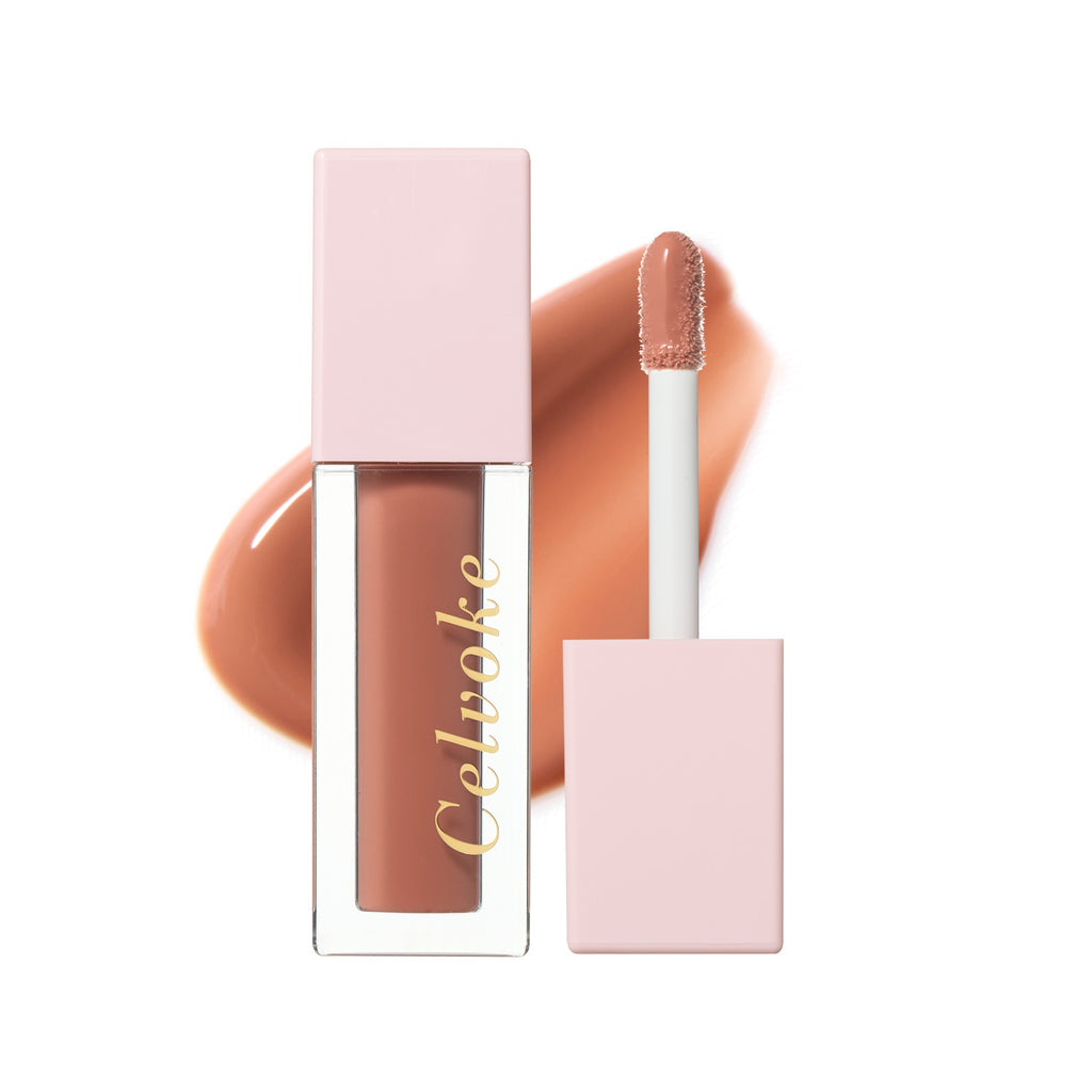 Celvoke Lip Drop lipstick features a hydrating formula and delivers vibrant, long-lasting color for elegant lips.
