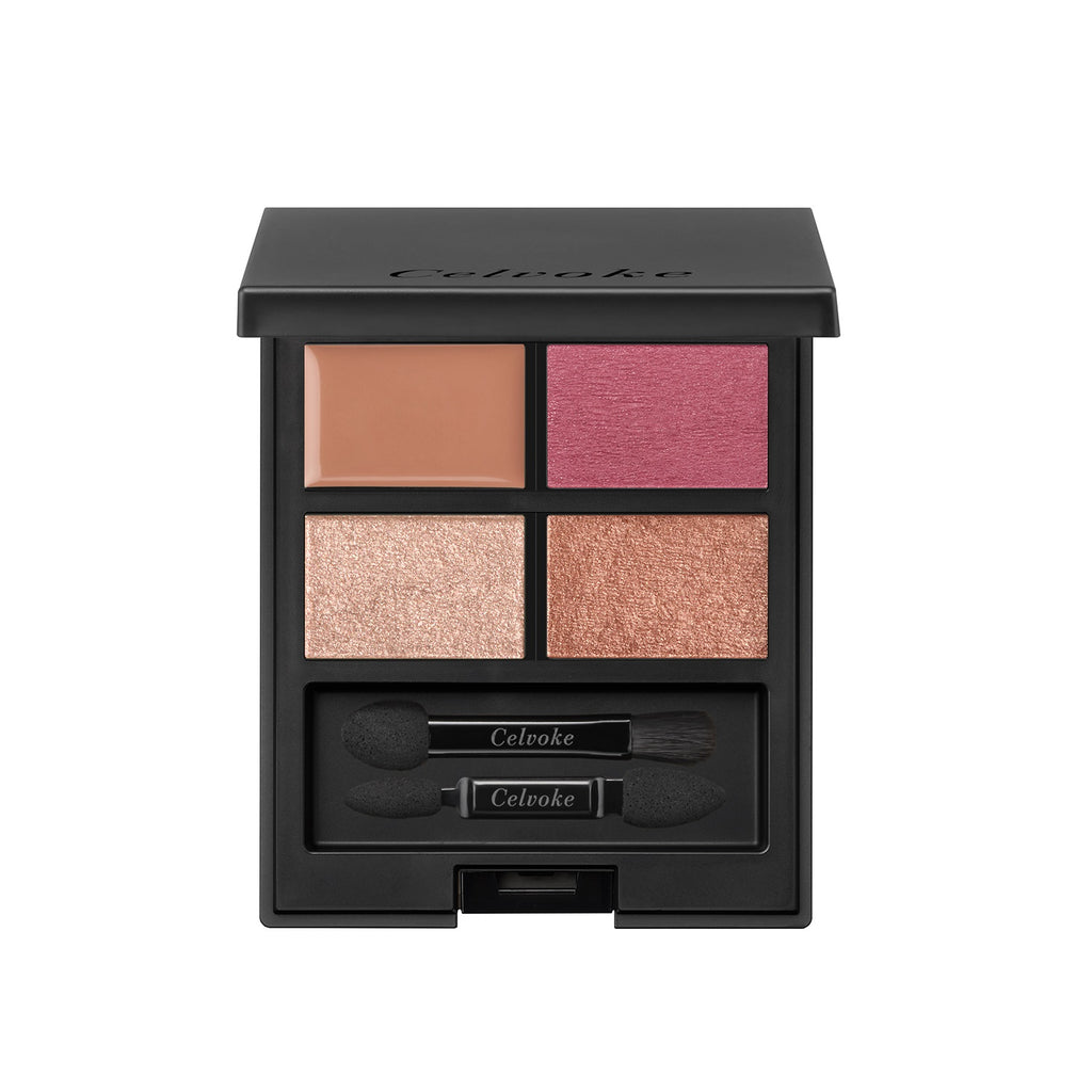 Celvoke Eye Palette featuring a versatile selection of eyeshadow shades for professional makeup looks