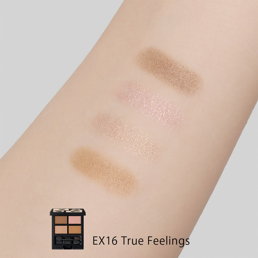 Celvoke Vatic eye shadow palette featuring four shades for versatile makeup looks