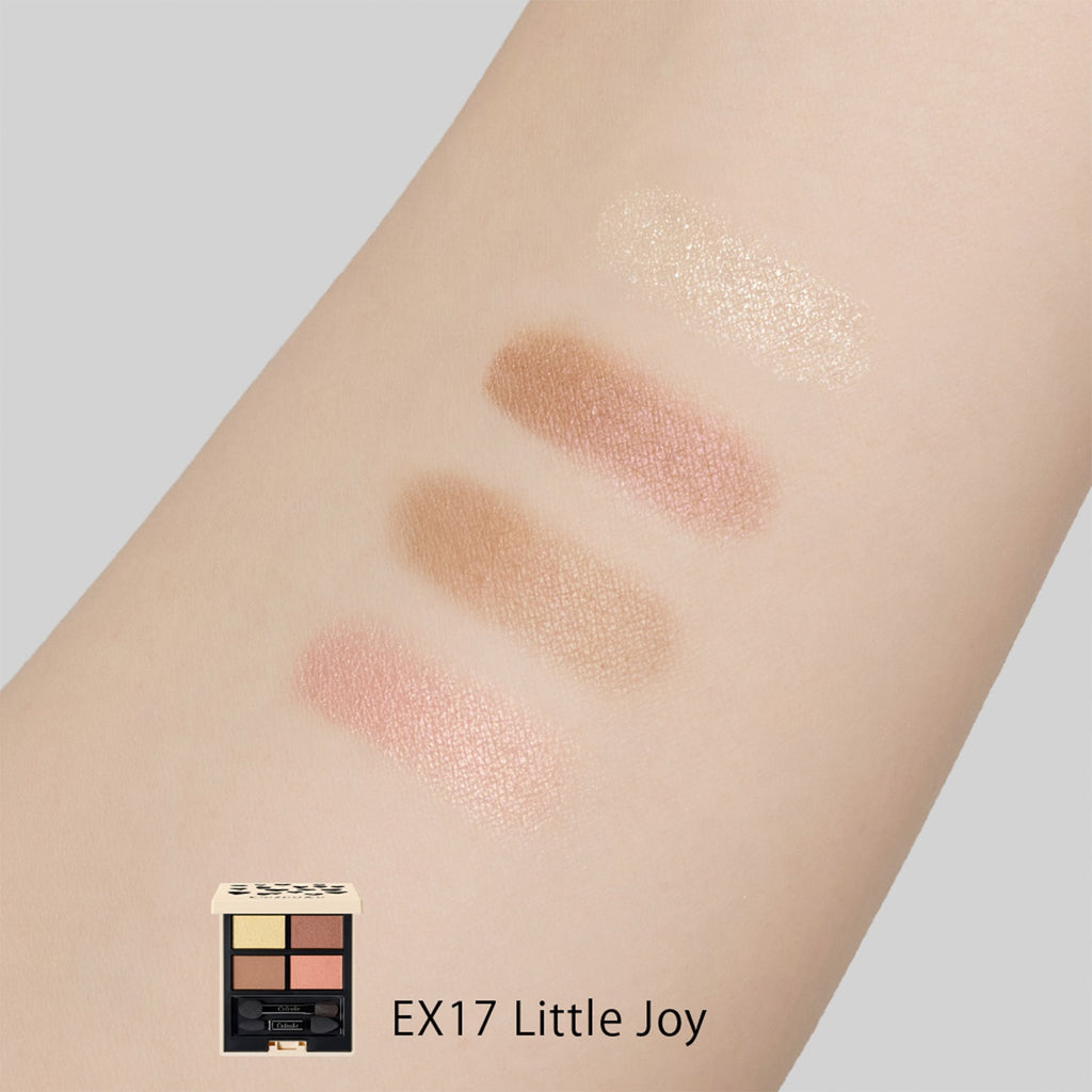 Celvoke Vatic eye shadow palette featuring four shades for versatile makeup looks