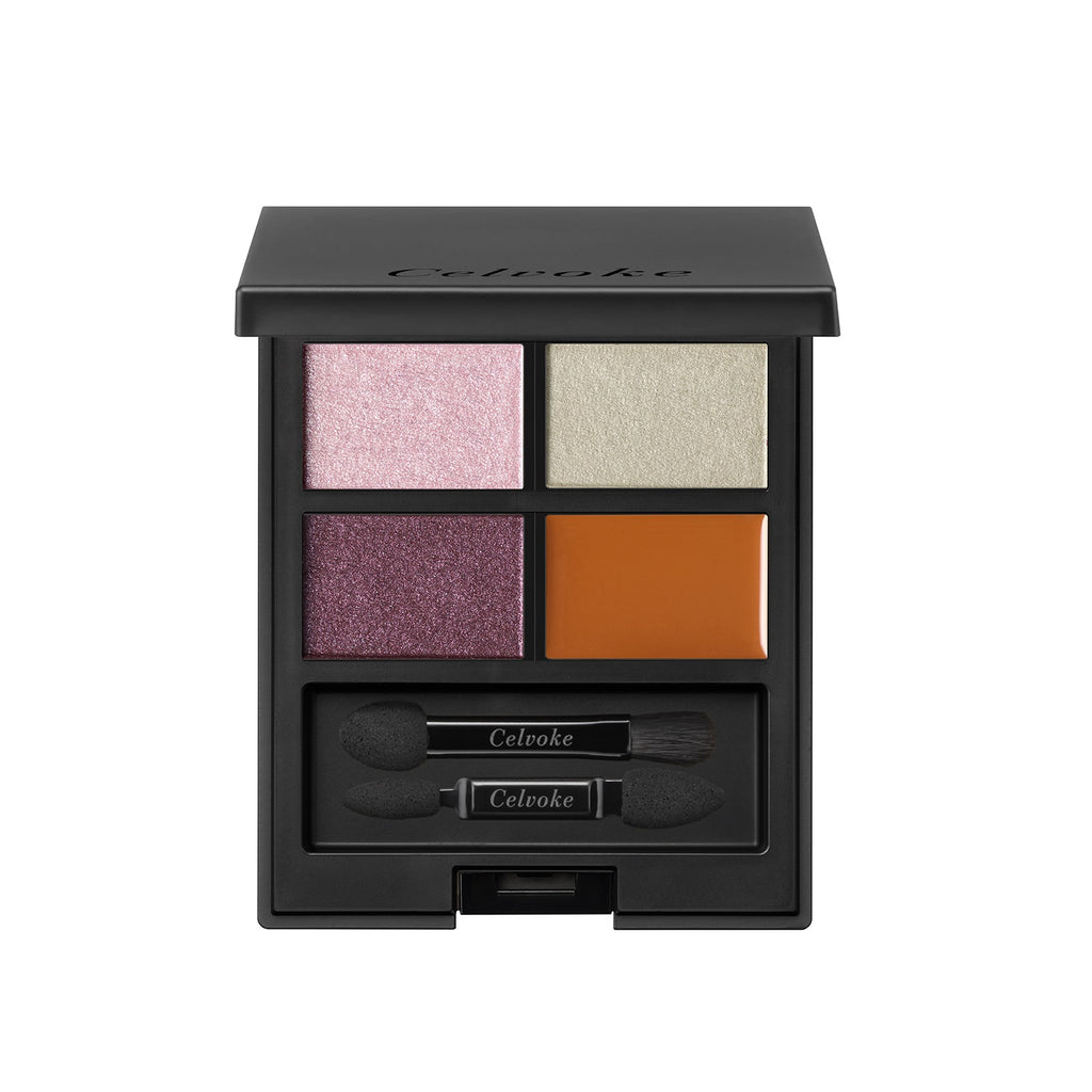 Celvoke Eye Palette featuring a versatile selection of eyeshadow shades for professional makeup looks
