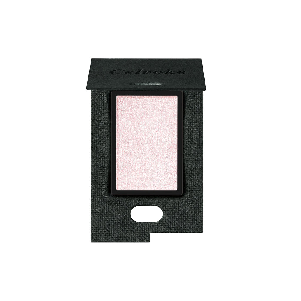 Close-up of Celvoke Vatic Eyes makeup showcasing elegant eye shadow shades for a sophisticated look