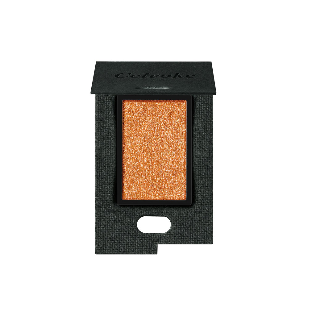 Close-up of Celvoke Vatic Eyes makeup showcasing elegant eye shadow shades for a sophisticated look