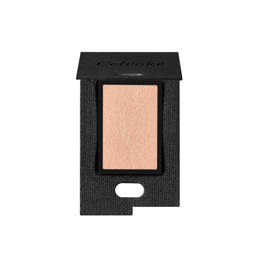 Close-up of Celvoke Vatic Eyes makeup showcasing elegant eye shadow shades for a sophisticated look