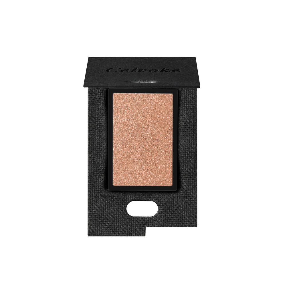 Close-up of Celvoke Vatic Eyes makeup showcasing elegant eye shadow shades for a sophisticated look