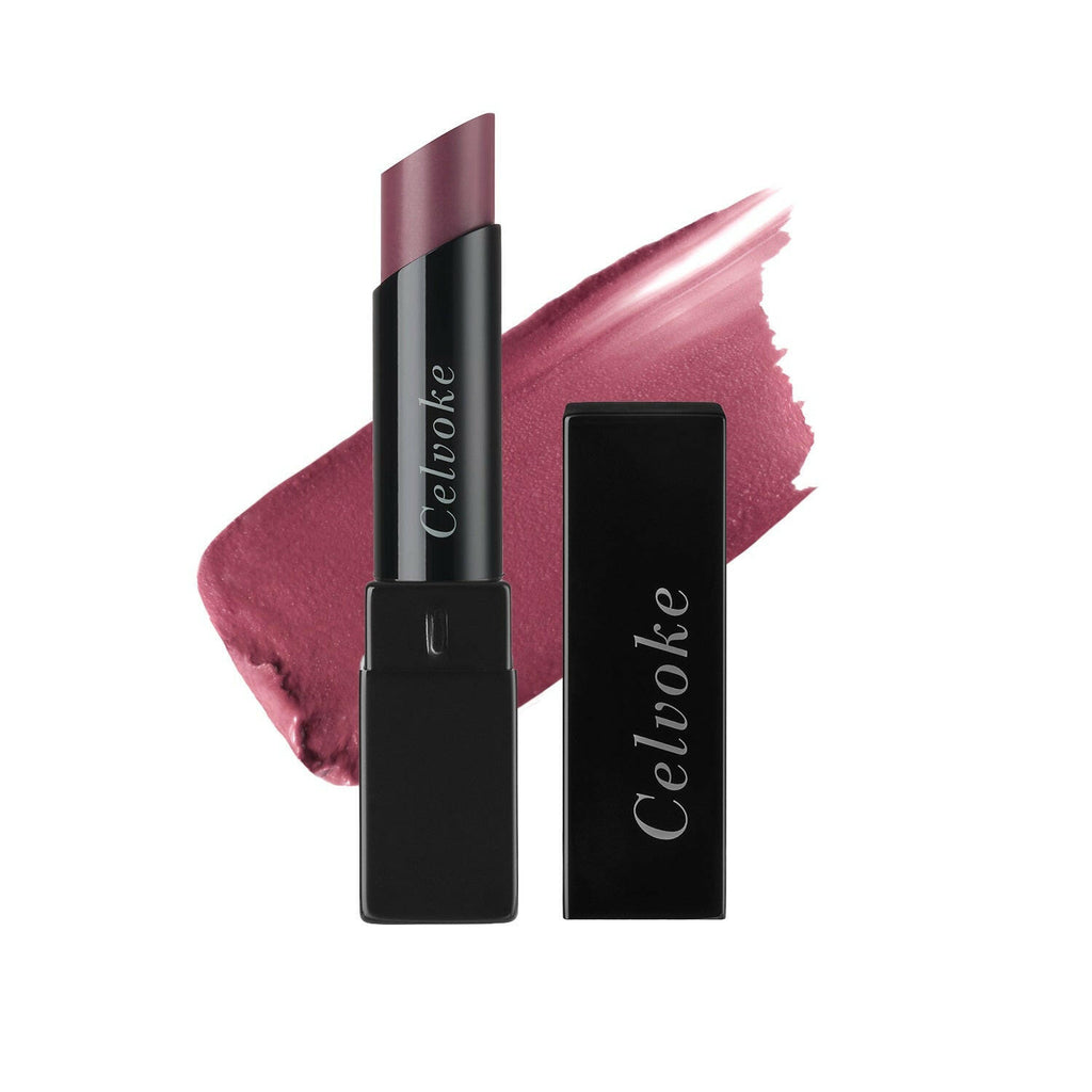 Celvoke Arauz Lips lipstick showcased in elegant packaging, perfect for luxurious makeup and vibrant lip color looks.