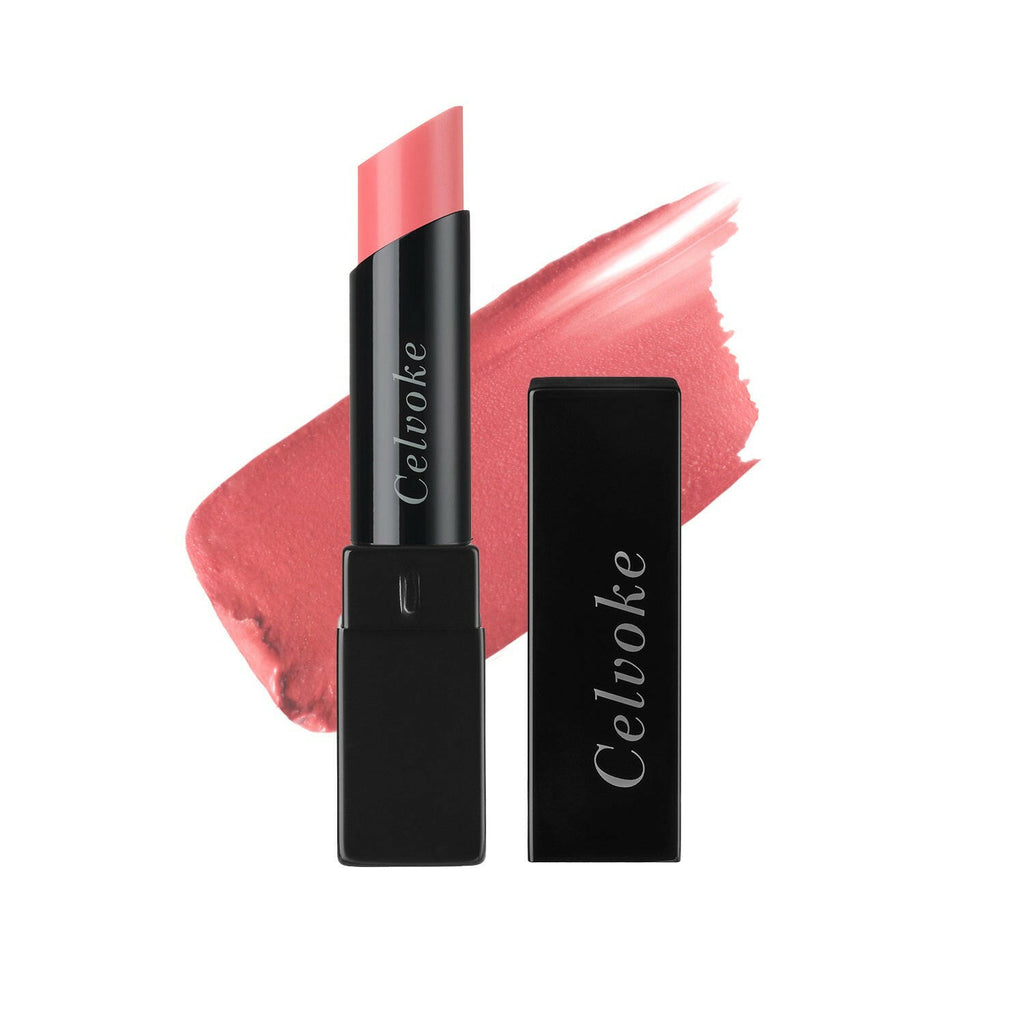 Celvoke Arauz Lips lipstick showcased in elegant packaging, perfect for luxurious makeup and vibrant lip color looks.