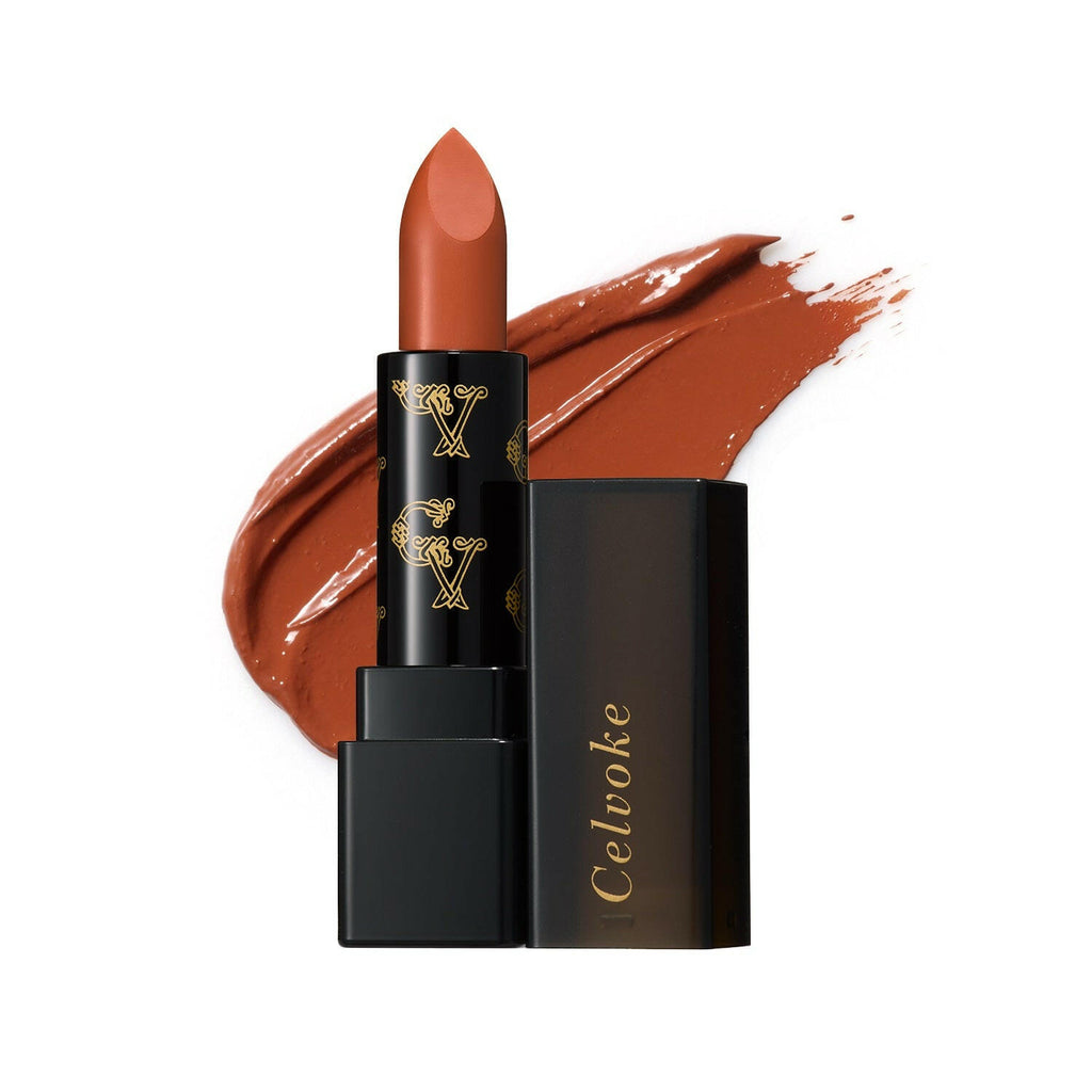 Celvoke Dignified Lips lipstick in elegant packaging, perfect for sophisticated makeup looks and lasting lip color