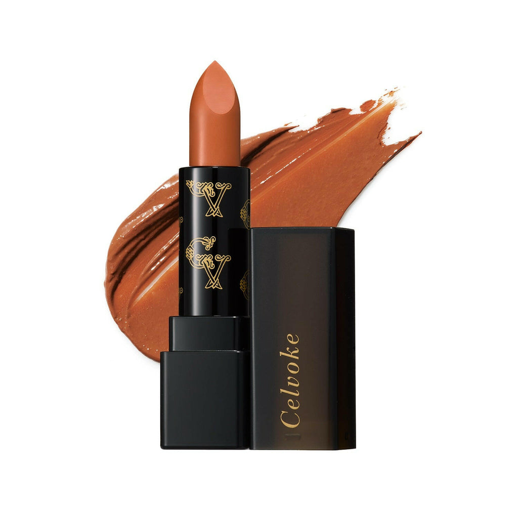 Celvoke Dignified Lips lipstick in elegant packaging, perfect for sophisticated makeup looks and lasting lip color