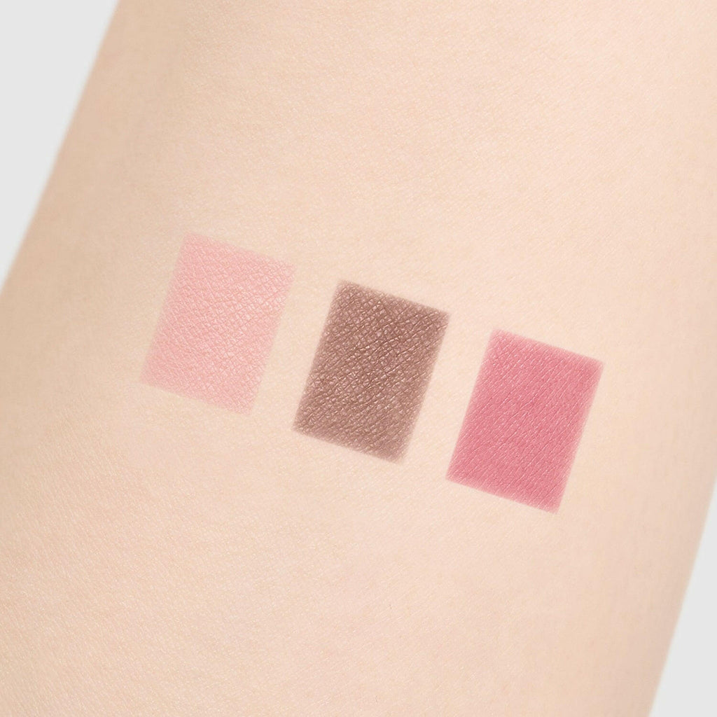 Celvoke Eyebrow Powder in three shades, professional makeup palette for defined and natural brows