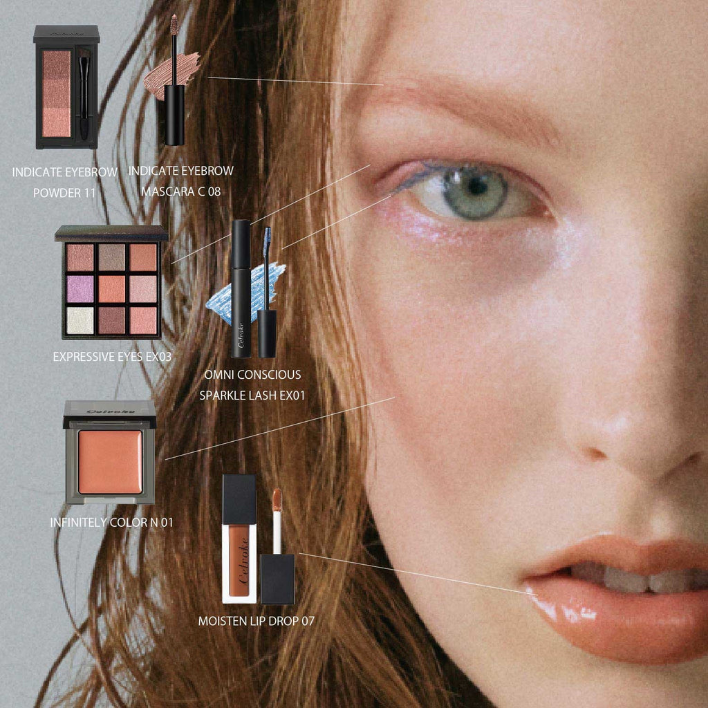 Celvoke Infinity Color N makeup palette featuring vibrant, long-lasting shades for a flawless and elegant look