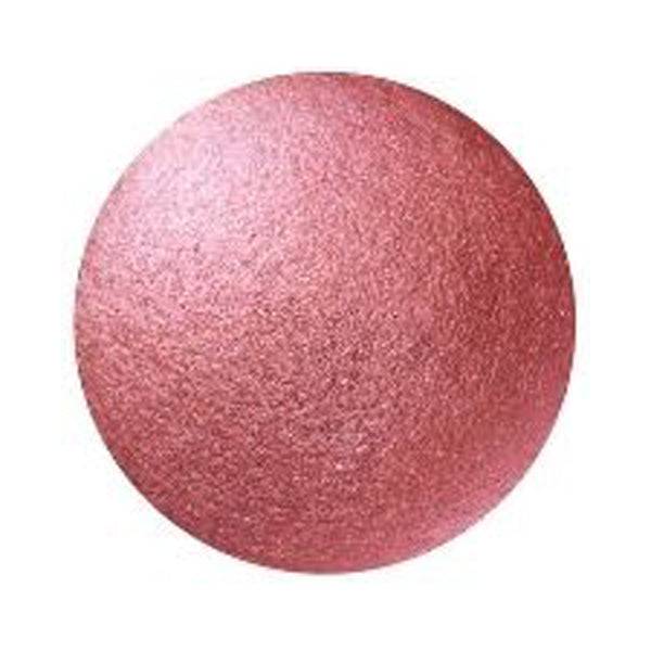 Close-up of Cosme Decorté Eye Glow Gem Skin Shadow in a rosy pink shade, showcasing its smooth and radiant texture.