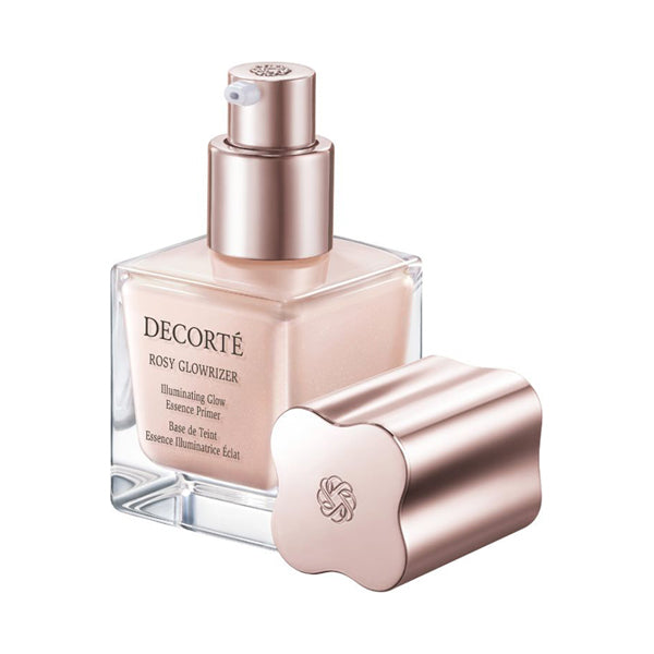 Revitalize your skin with Glowrizer Primer by Cosme Decorte for a luxurious luminous finish.
