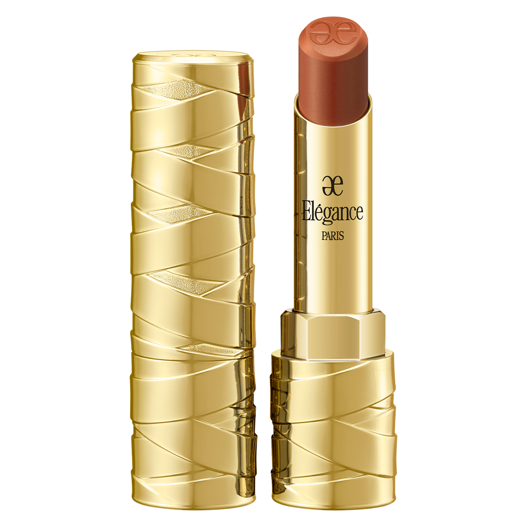 Elégance Rouge Clajule lipstick with rich red color and elegant packaging for a sophisticated makeup look