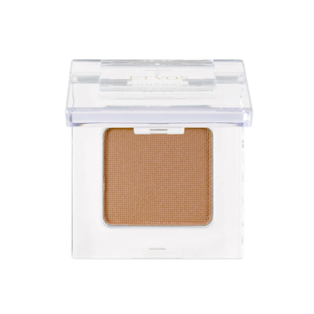 Etvos Mineral Multi Powder compact for natural makeup finish, featuring lightweight and blendable mineral formula.