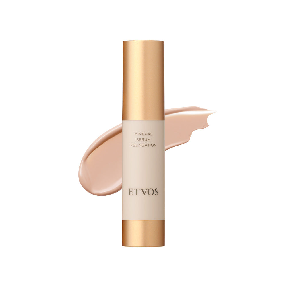 Etvos foundation bottle with smooth creamy texture for flawless makeup application
