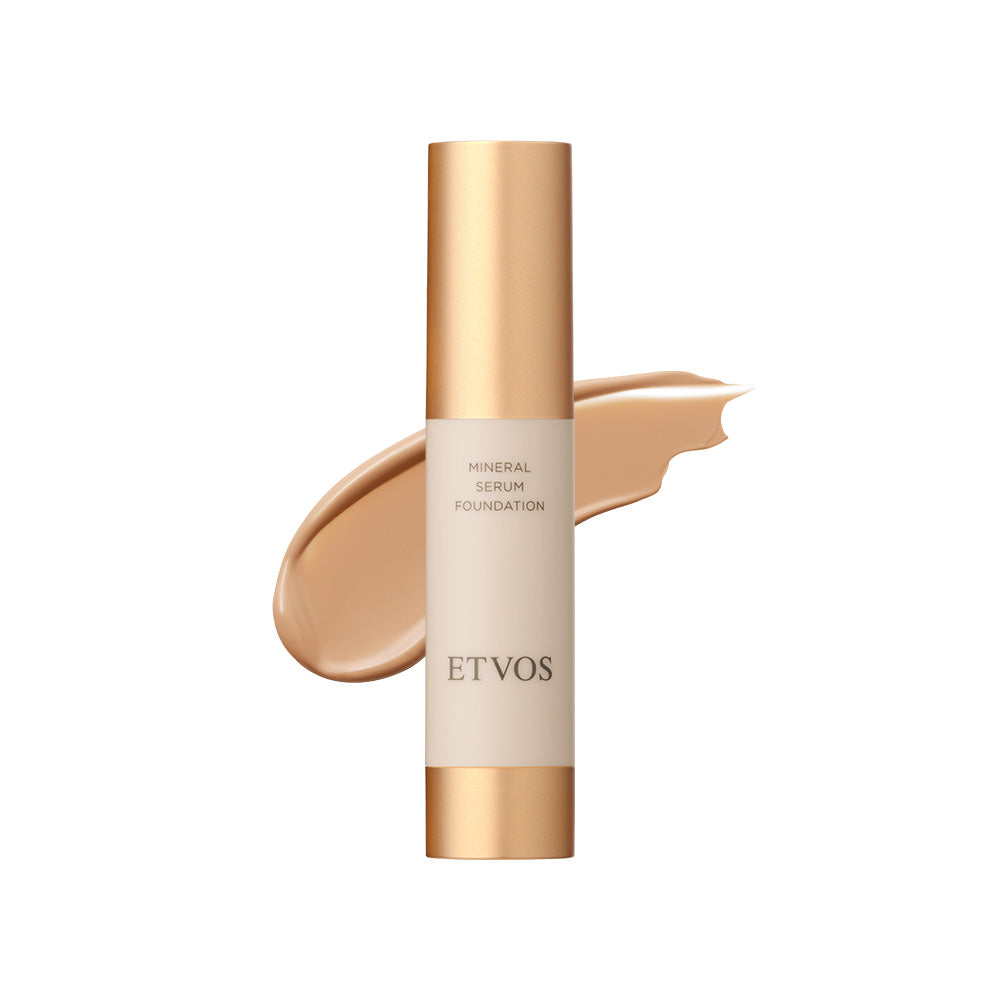 Etvos foundation bottle with smooth creamy texture for flawless makeup application