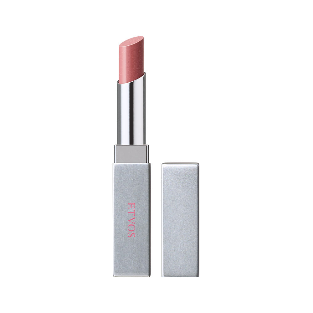 Etvos mineral sheer lipstick offering natural color with lightweight, hydrating formula for smooth and glossy lips