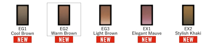 Kanebo eyebrow shade palette showcasing premium quality and natural color for flawless brow definition