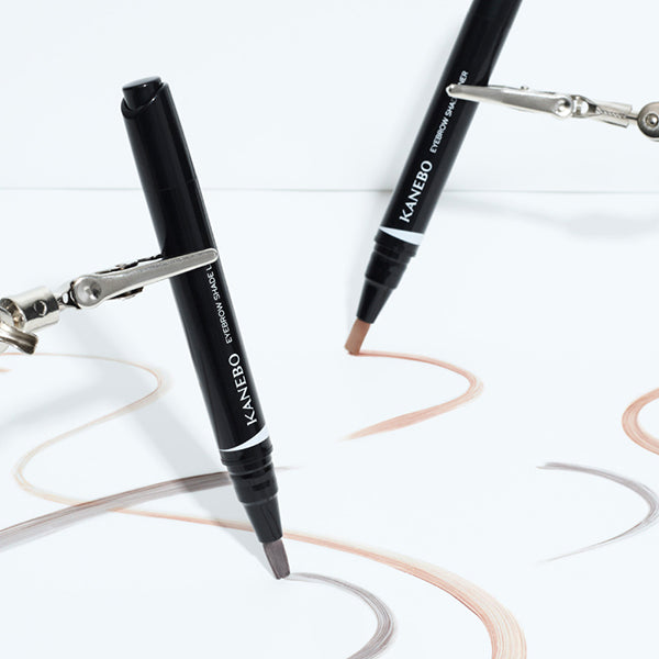 Kanebo liquid eyeliner for precise eyebrow shaping, enhancing natural beauty with long-lasting definition
