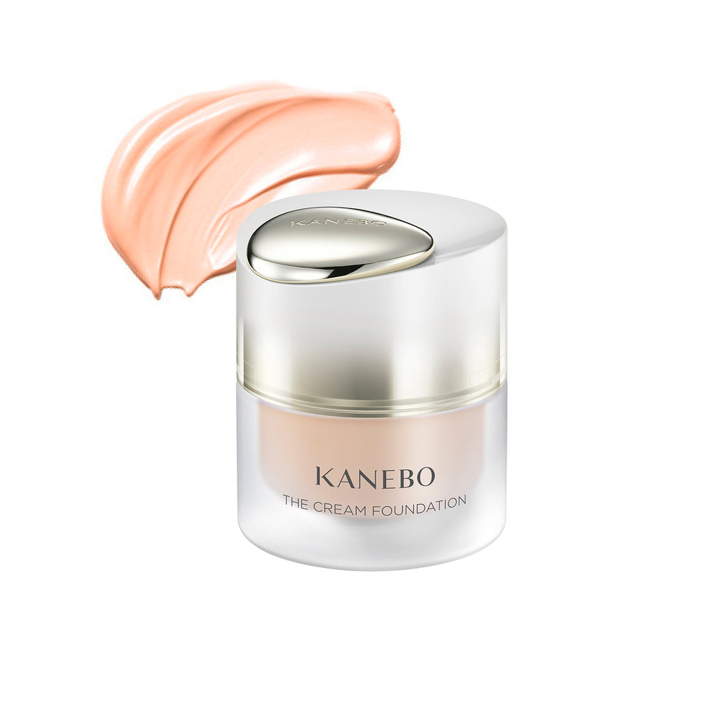 Kanebo foundation cream providing smooth, long-lasting coverage for a flawless complexion