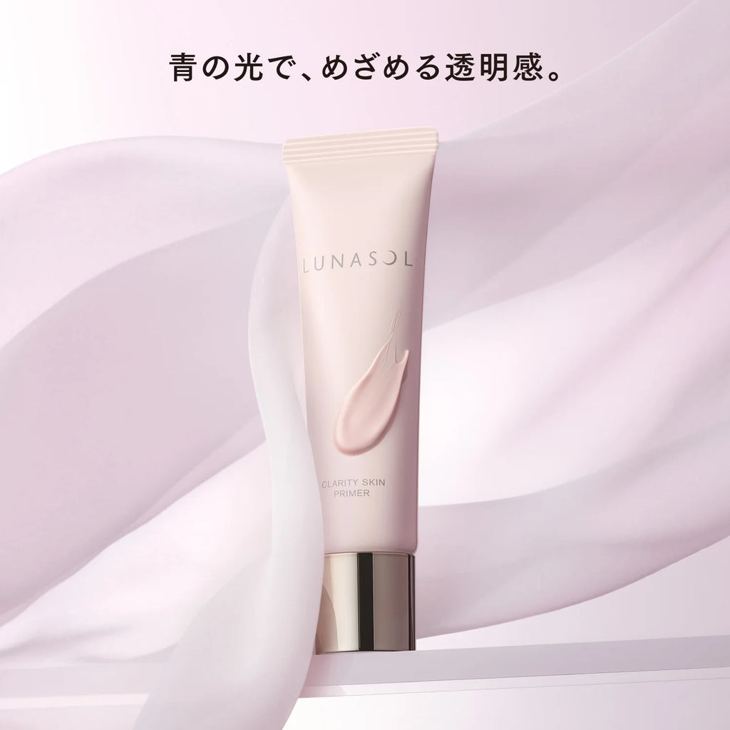 Lunasol primer for smooth, flawless makeup application enhancing skin texture and longevity