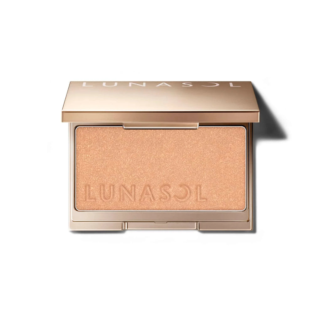 Lunasol blush enhancing cheeks with a natural glow for radiance and beauty