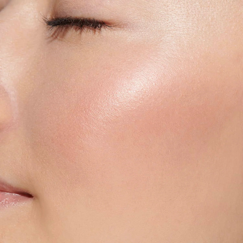 Lunasol blush enhancing cheeks with a natural glow for radiance and beauty