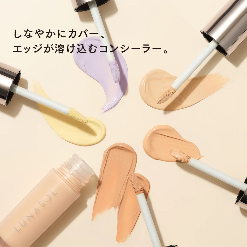 Lunasol correcting liquid for flawless complexion and smooth skin coverage