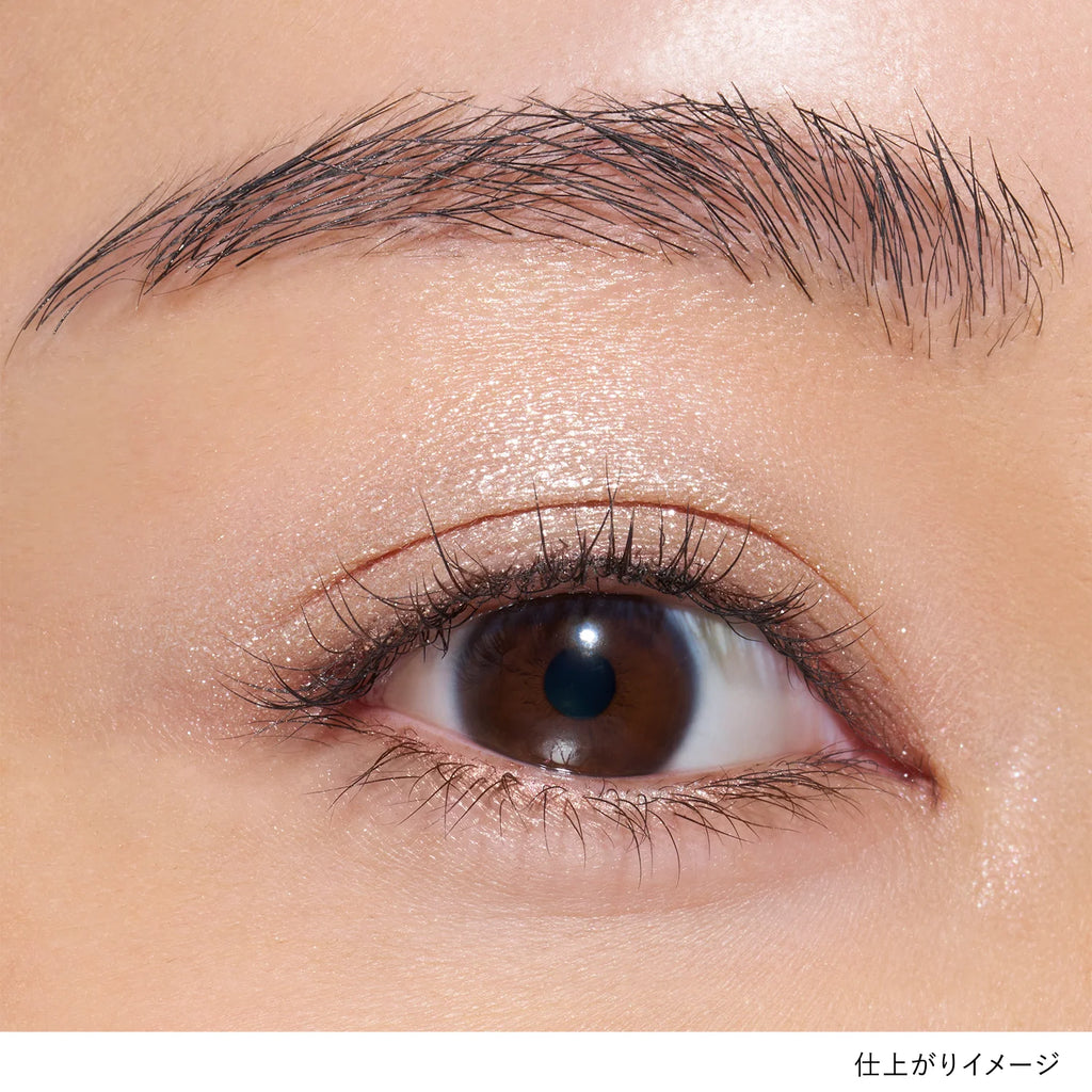 Lunasol Mono Eye Coloration palette displaying neutral and vivid eyeshadow shades for a professional makeup look