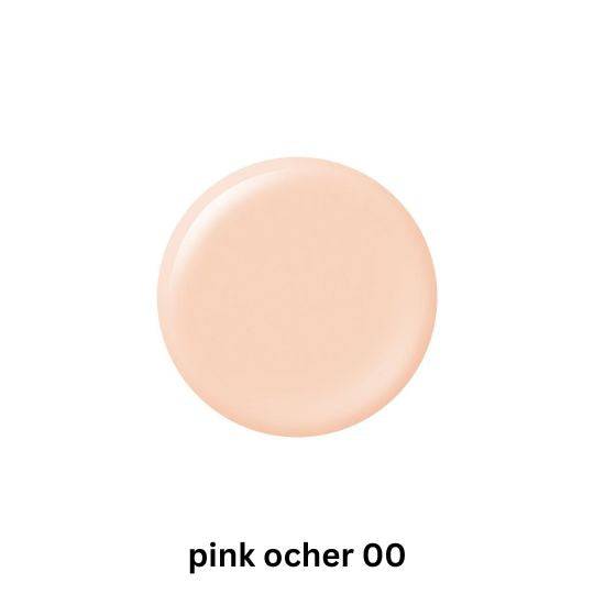 Maquillage Dramatic Essence Liquid foundation shade Pink Ocher 00, a light pinkish tone for radiant, natural coverage with SPF50+ protection.