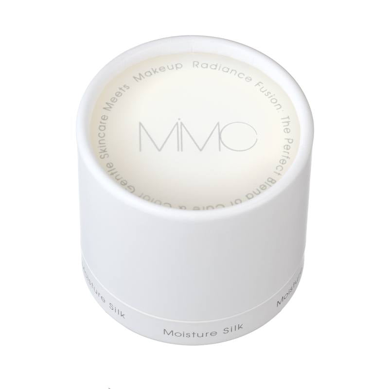 Moisture-rich MiMC face powder providing a radiant finish for flawless skin makeup