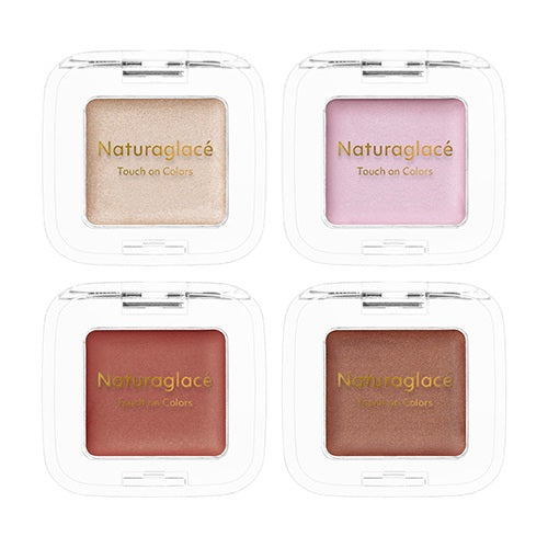 Naturaglacé colors eye shadow and blush palette for natural, vibrant makeup looks