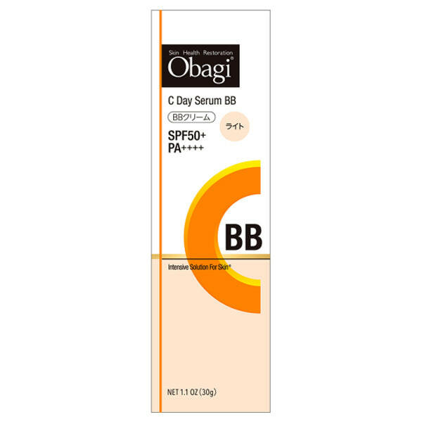 Obagi C Day Serum with UV protection BB cream for enhanced skin care and radiant complexion