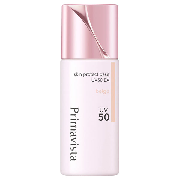 Primavista Skin Protect Base makeup primer, lightweight formula for flawless skin protection and even coverage.