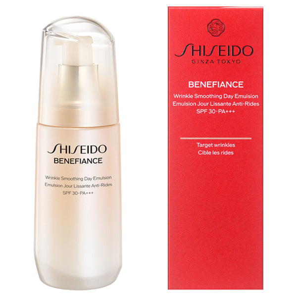 Shiseido Benefiance Emulsion moisturizing cream for anti-aging and skin hydration