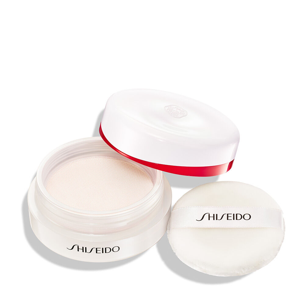Shiseido Setting Powder for flawless makeup finish and long-lasting wear, enhancing skin texture seamlessly